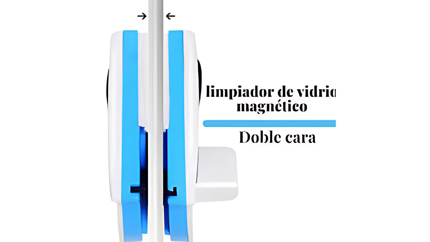 Limpia Vidrios Magnético